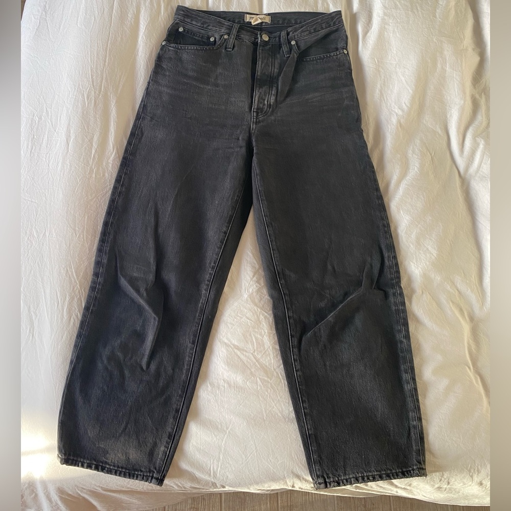 Madewell Balloon Jean size 27 button fly 100% cotton